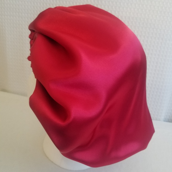 Satin reversabel bonnet - Picture 2 of 6